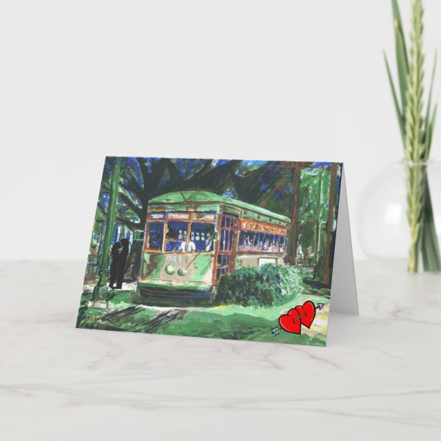New Orleans Valentine Holiday Card (Front)