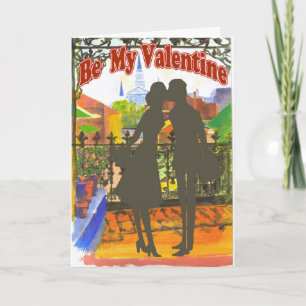 New Orleans Valentine Holiday Card