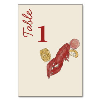 New Orleans  Watercolor  Table Number