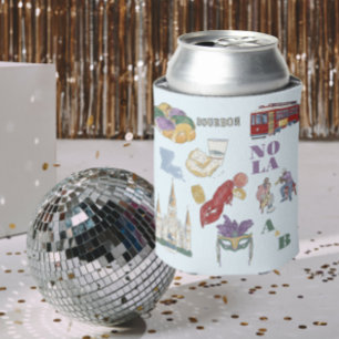 New Orleans Wedding  Can Cooler