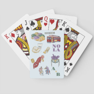 New Orleans Wedding Playing Cards