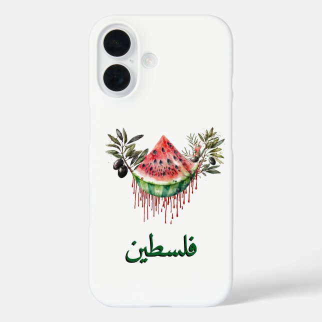 New Palestinian Cover- watermelon design Case-Mate iPhone Case (Back)