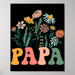 New Papa Wildflower First Birthday &amp; Baby Show Poster