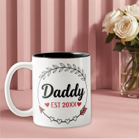New Parents Daddy Personalised established year