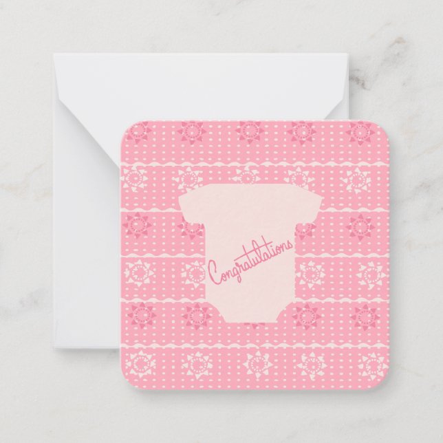 New Parents to Be Note Card (Front)