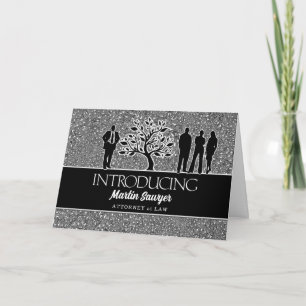 New Partner Business Professional Custom Announcement