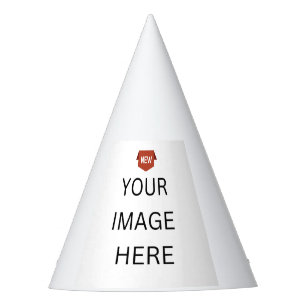 NEW! Party Hat - 6" height - pack of 12 - Custom