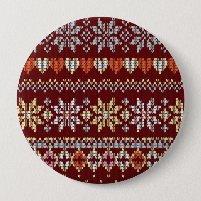 New Pattern Creation 10 Cm Round Badge (Front)