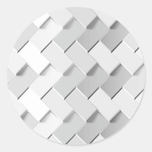 New Pattern Creation 5 Classic Round Sticker
