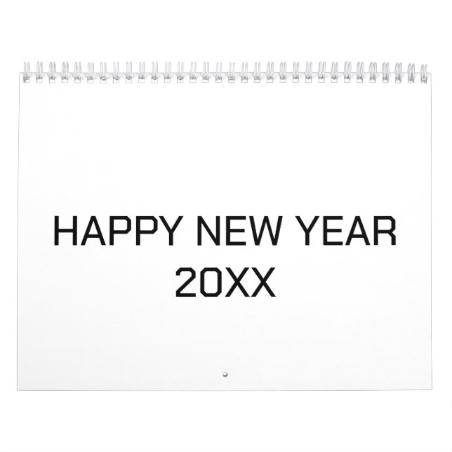 New personalise Text Logo Calendar (Cover)