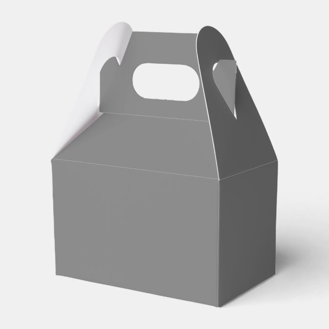 New personalise Text Logo favour box (Front Side)