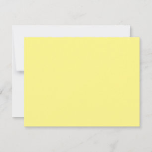 New personalise Text Logo Flat Note Card