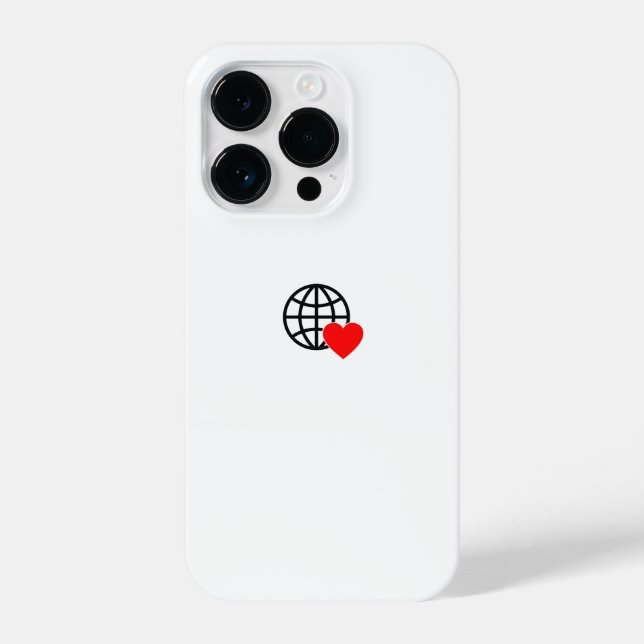 New personalise Text Logo iPhone 14 Pro iPhone Case (Back)