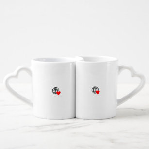 New personalise Text Logo Lovers' mug