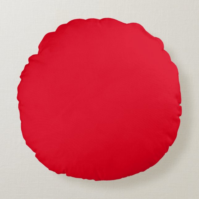 New personalise Text Logo Round Pillow (Front)