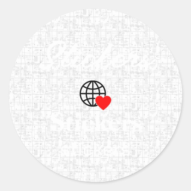 New personalise Text Logo Stickers (Front)