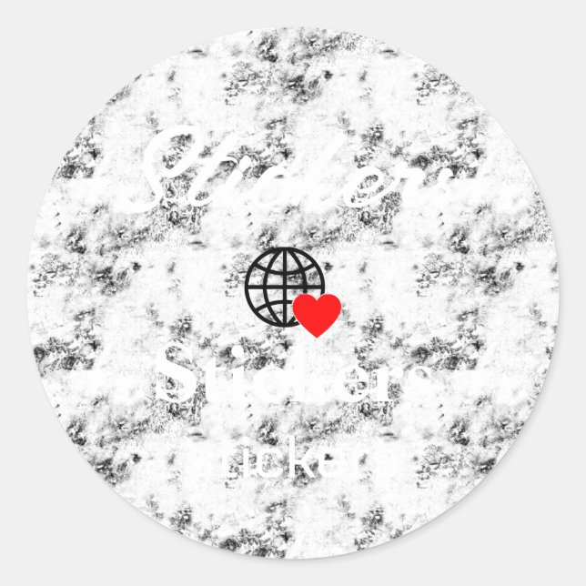 New personalise Text Logo Stickers (Front)