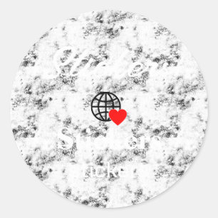 New personalise Text Logo Stickers