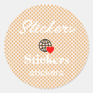 New personalise Text Logo Stickers