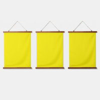 New personalise Text Logo Wood Topped Wall Tapestr