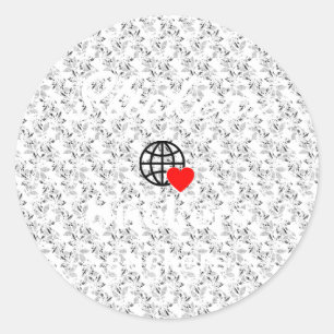 New personalize Text Logo Stickers