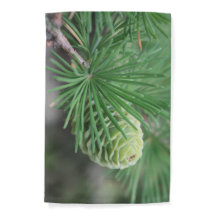 New Pine Cone Garden Flag