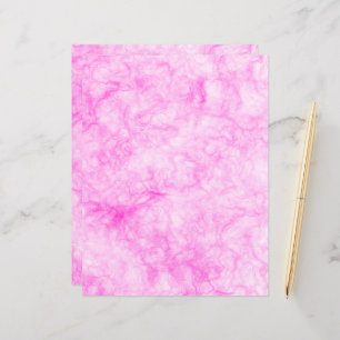 New Pink Marble Stationery Paper