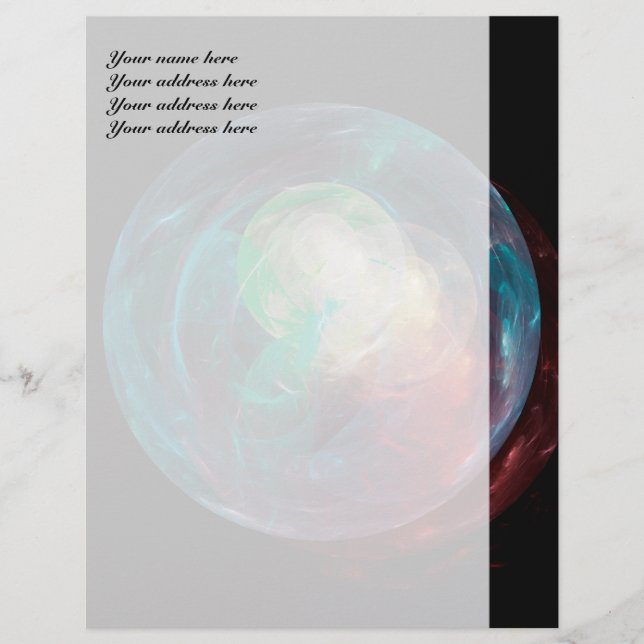 New Planet Customised Letterhead (Front)