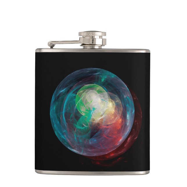 New Planet Hip Flask (Front)