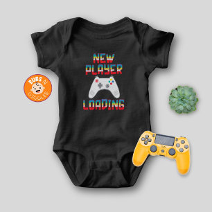 New Player Loading Pregnancy Announcement Black Baby Bodysuit