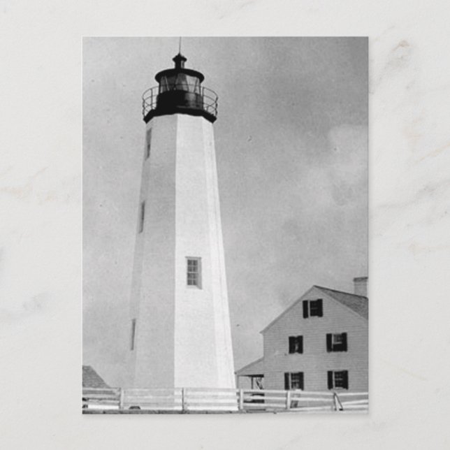 New Point Comfort Lighthouse Postcard (Front)