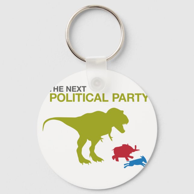 New Political Party Key Ring (Front)