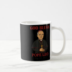 New Pope 2025 God Bless Pope Leo Xiv May 8th 2025 Coffee Mug