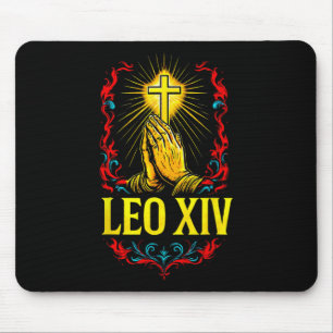 New Pope Leo Xiv Mouse Pad