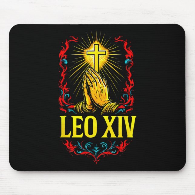 New Pope Leo Xiv  Mouse Pad (Front)