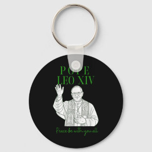 New Pope Leon Xiv Papa Christian, Habemus Papam  Key Ring