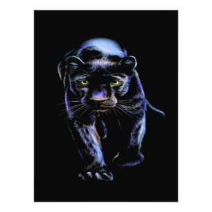 New POWERFUL PANTHER Photo Print