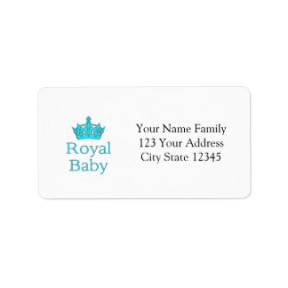 New Prince - a royal baby! Label