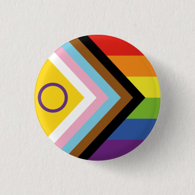 New Progressive Pride Badge (Front)