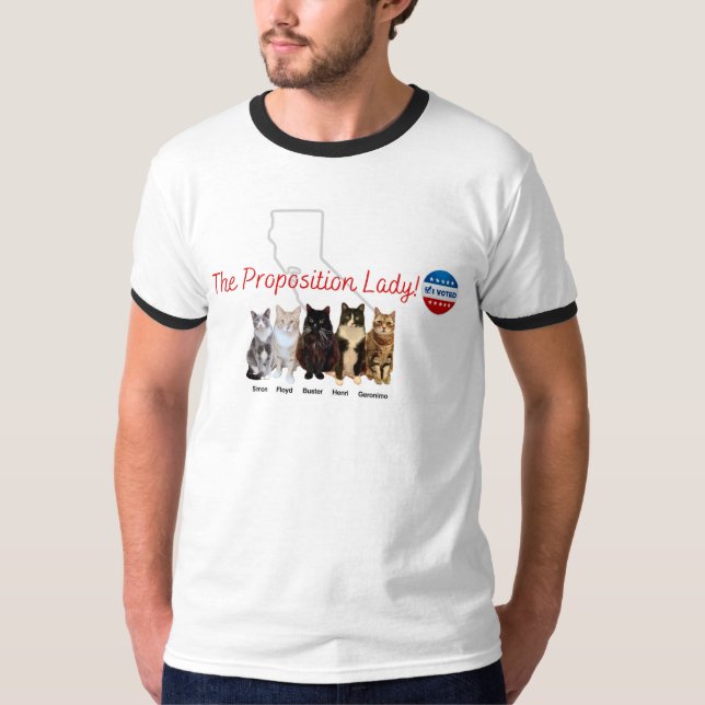 New! Proposition Lady Ringer Tee (Front)