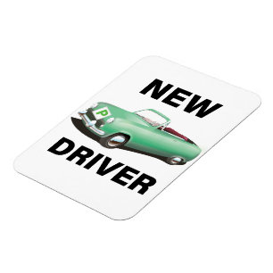 New Provisional car driver Magnet