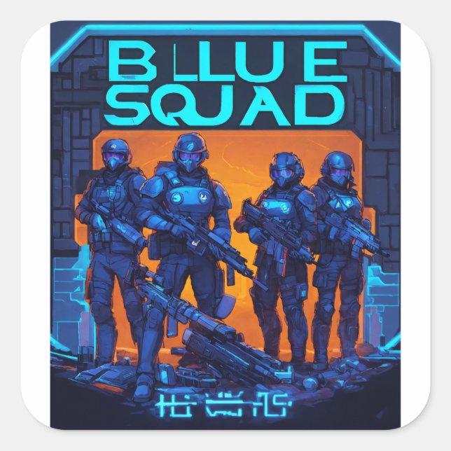 New PUBG Paper Square Sticker (Front)