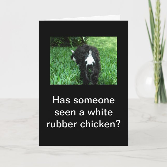 New puppy card (Front)
