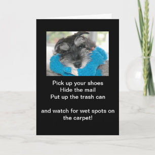 New Puppy Card
