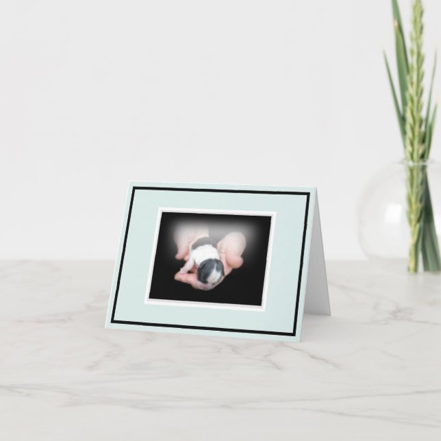 New puppy card (Front)