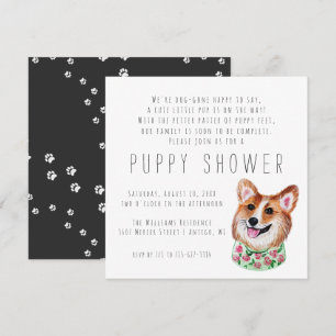 New Puppy   Puppy Shower Invitation
