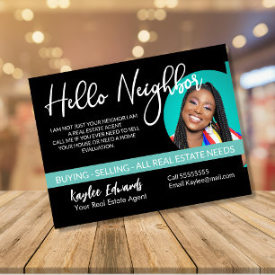 New Real Estate Agent Postcards