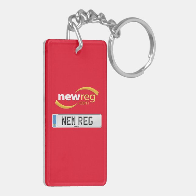 New Reg Premium Keyring (Back Left)