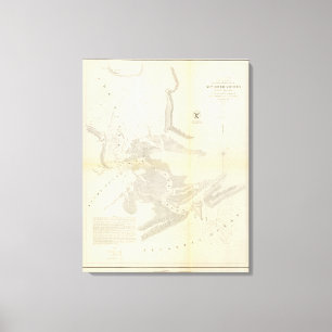 New River & Bar, NC Canvas Print