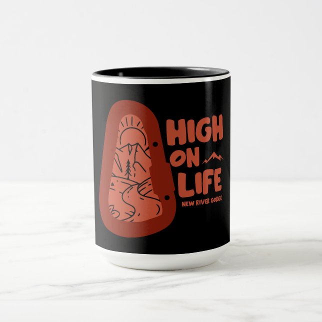 New River Gorge Alpinism USA Mug (Center)